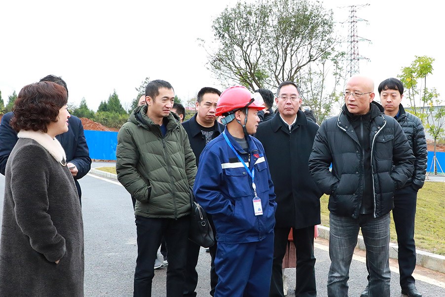 贵州产业技术发展研究院赴聚鑫汇新材料西部产业基地调研