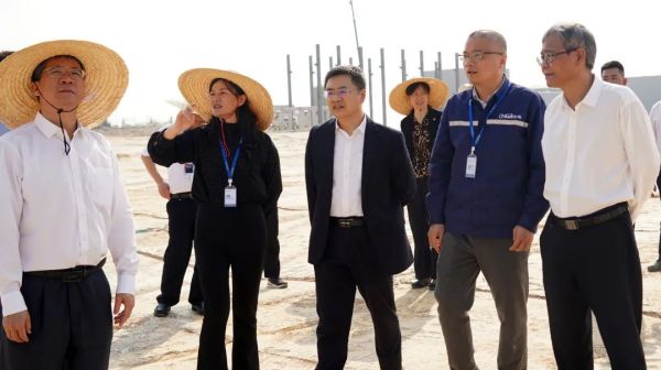 钦州市市长、自贸区钦州港片区管委主任 王雄昌调研聚鑫汇钦州产业基地