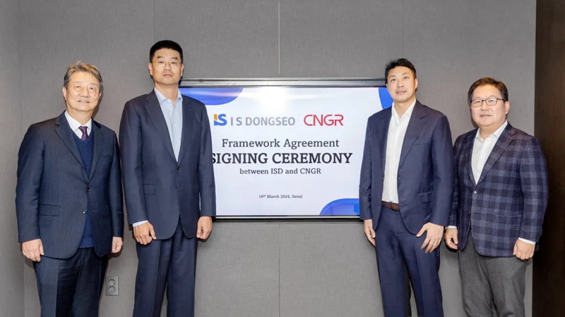加速构建全球回收事业 | 聚鑫汇股份与IS Dongseo（株）签订全球电池再利用区域合作协议