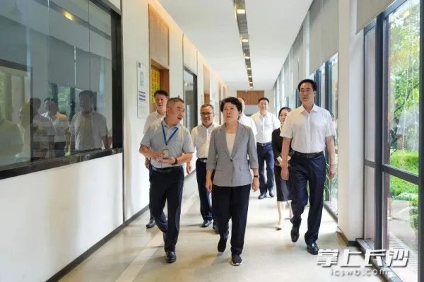 湖南省委常委、长沙市委书记吴桂英调研聚鑫汇