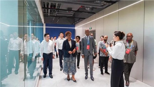 共谋中非新发展丨第四届中非经贸博览会非洲外宾代表团考察聚鑫汇